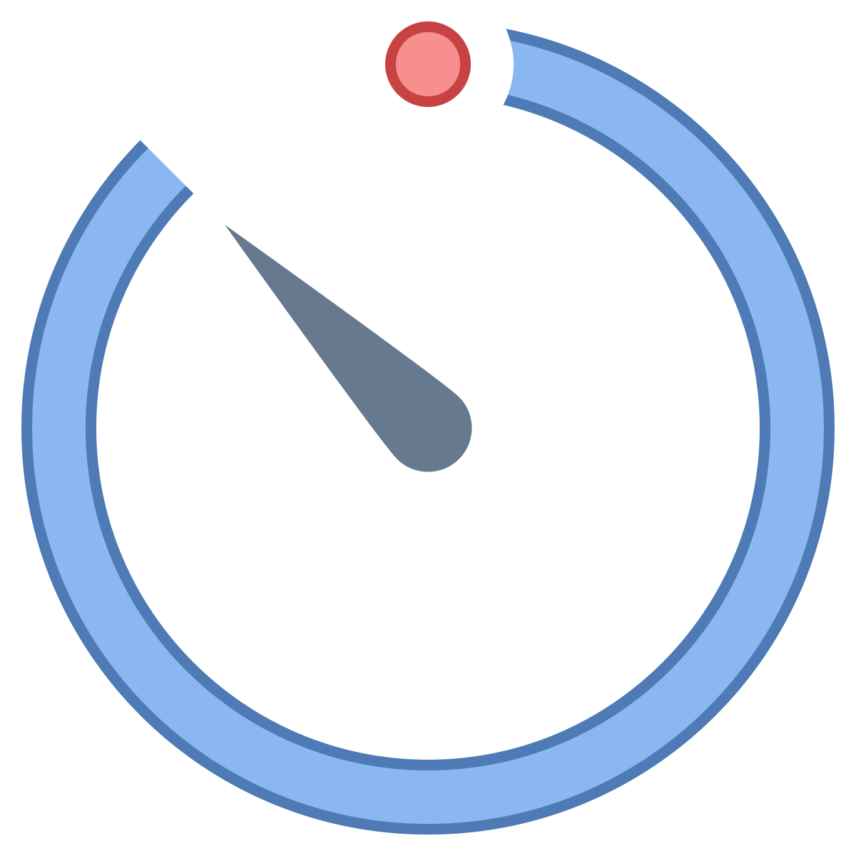 office l style timer icon