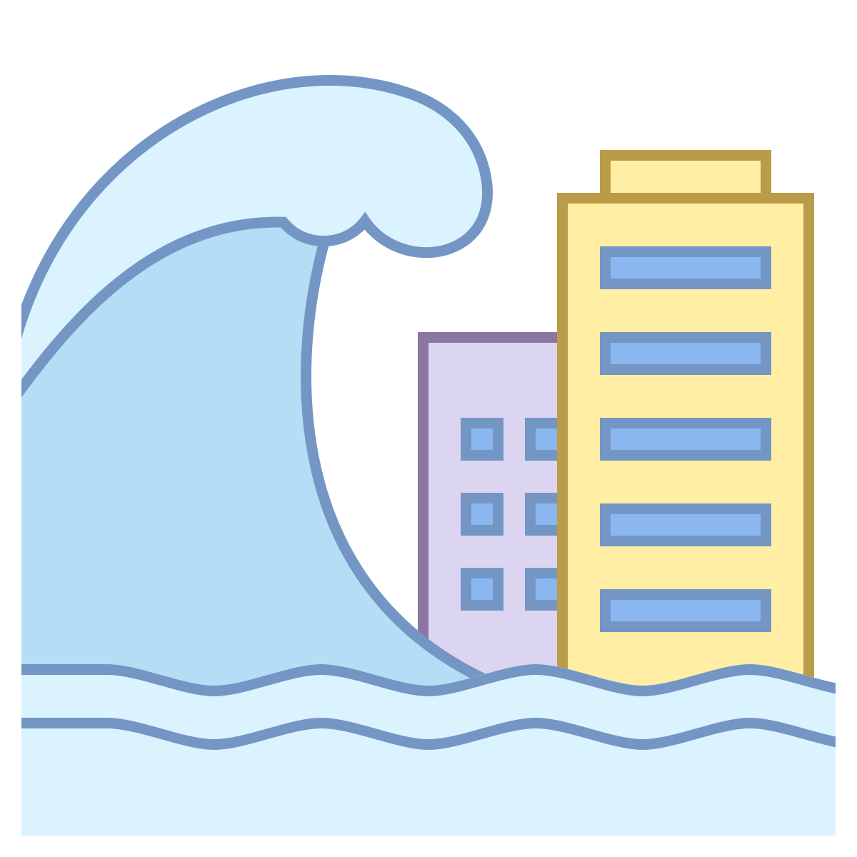 office l style tsunami icon