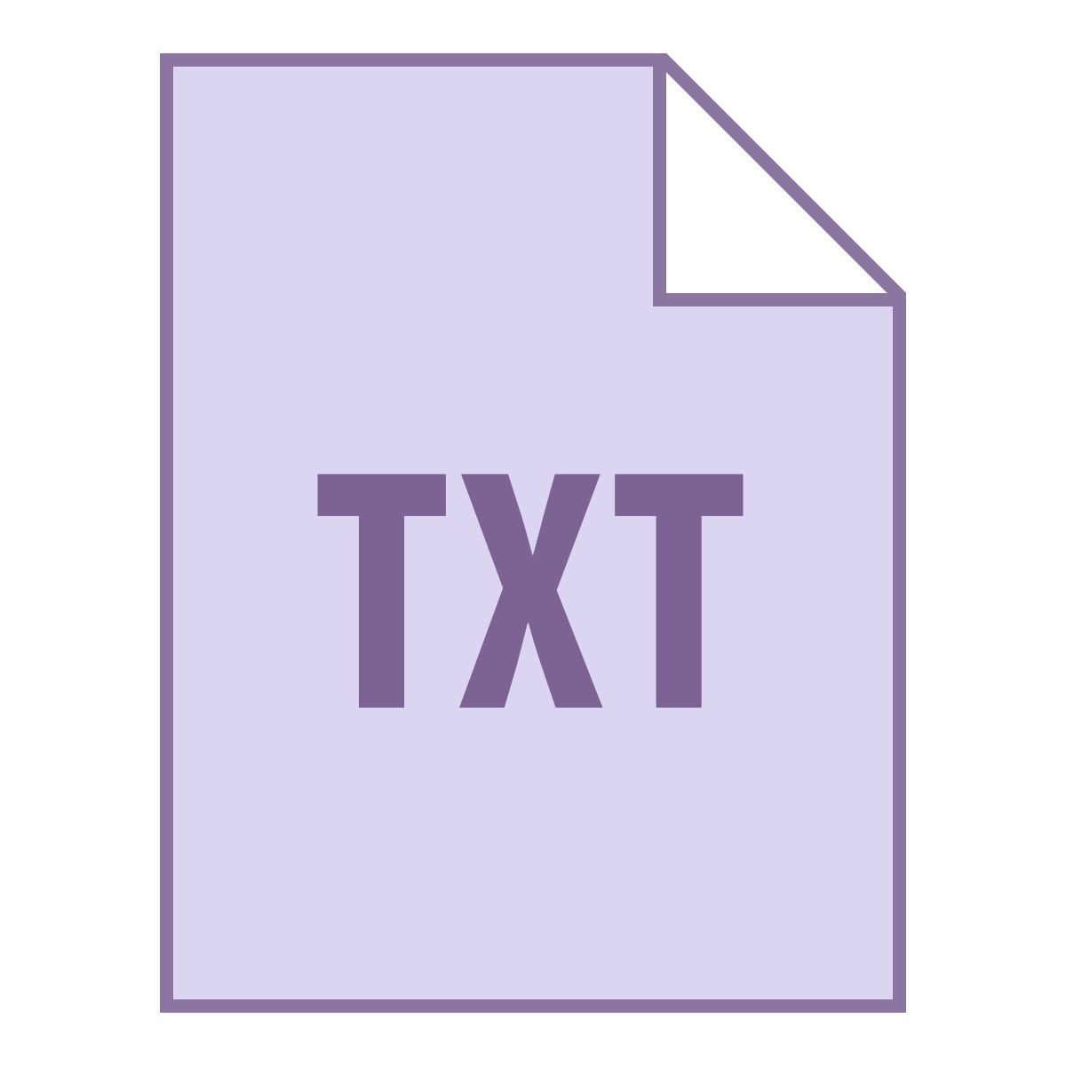 office l style txt icon