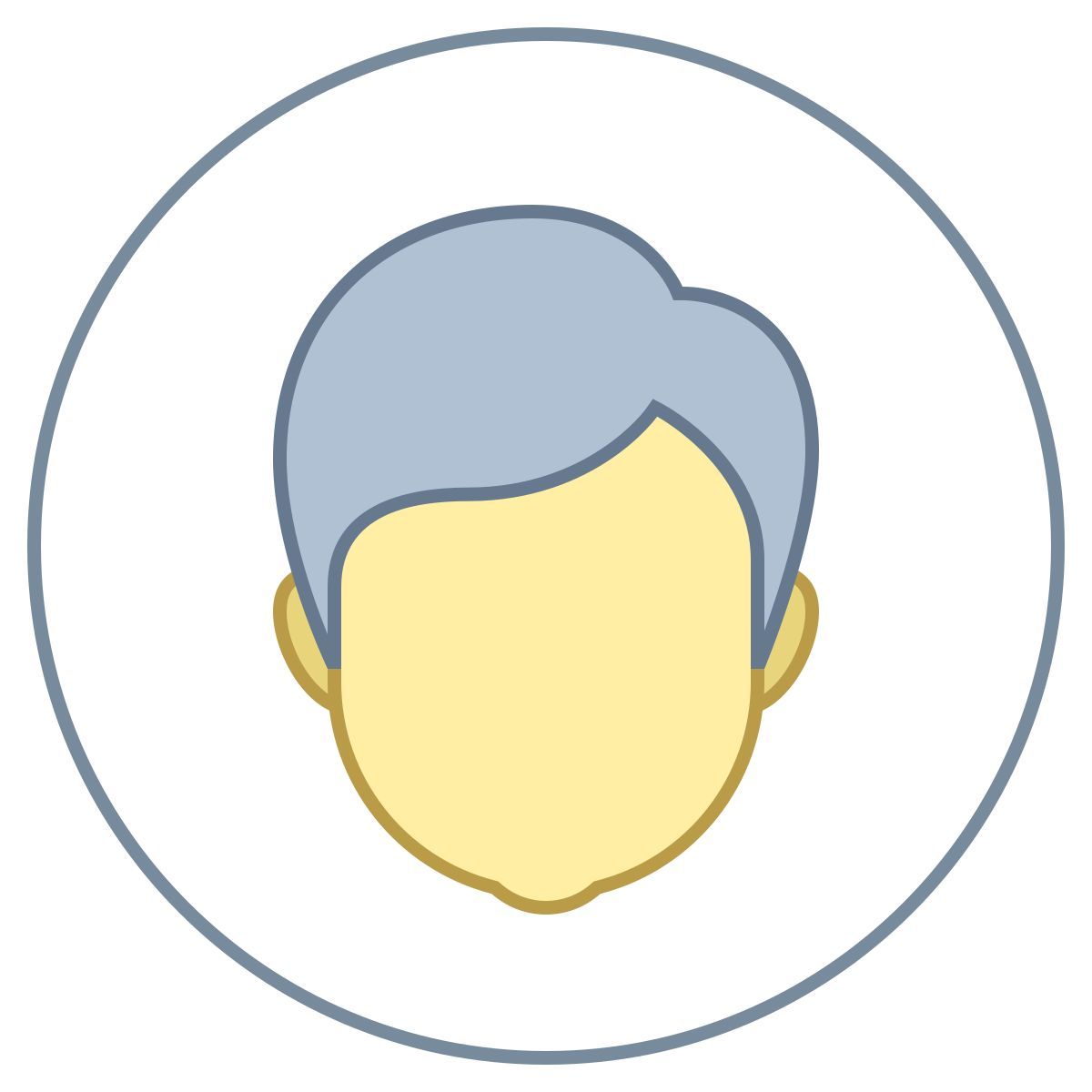 office l style profile icon