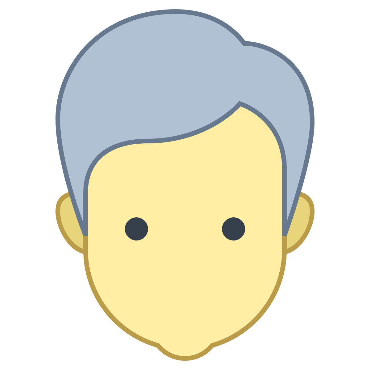 office l style user male icon
