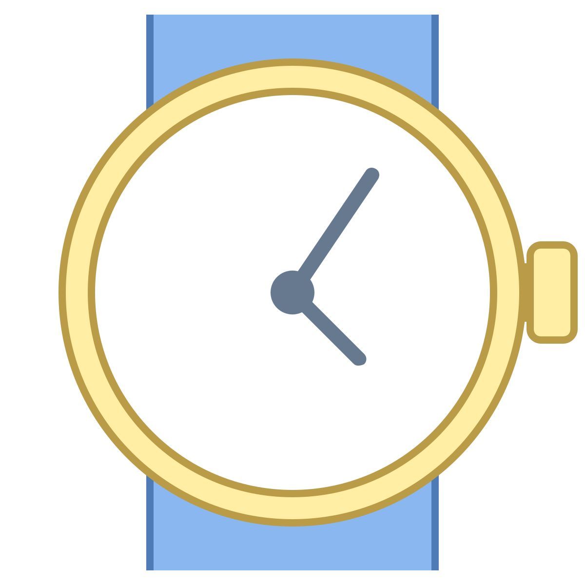 office l style uhren von vorn icon