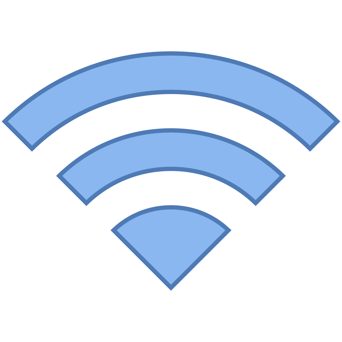 office l style wifi  v2 icon