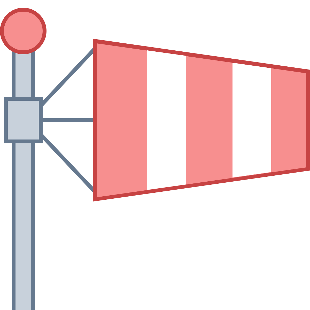 office l style windsock icon
