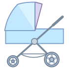 Boy Stroller icon