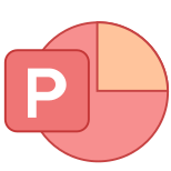 Microsoft PowerPoint 2019 icon in Office L Style