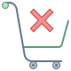 Clear Shopping Cart icon