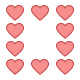 Heart Border icon