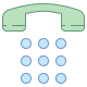 number pad icon
