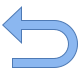 u turn-to-left icon
