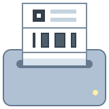 label printer icon