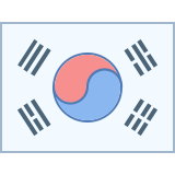 韩国国旗表情符号图标 免费下载 Png与svg