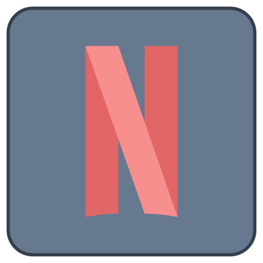 Icono de Aplicación de escritorio de Netflix estilo Office L