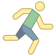 running
