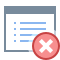 Delete Document icon in Windows Metro Style