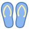 flip flops icon