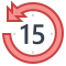 skip 15-seconds-back icon