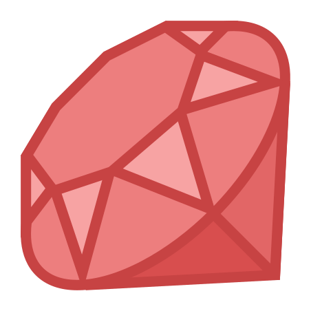 Ruby Programming Language icon in Office S Style