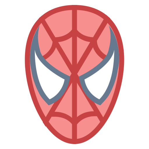 Spider-Man Head icon in Office S Style