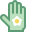garden gloves icon