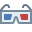 3d glasses icon