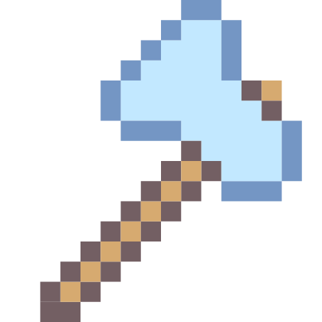 Minecraft斧头图标 免费下载 有png和矢量图