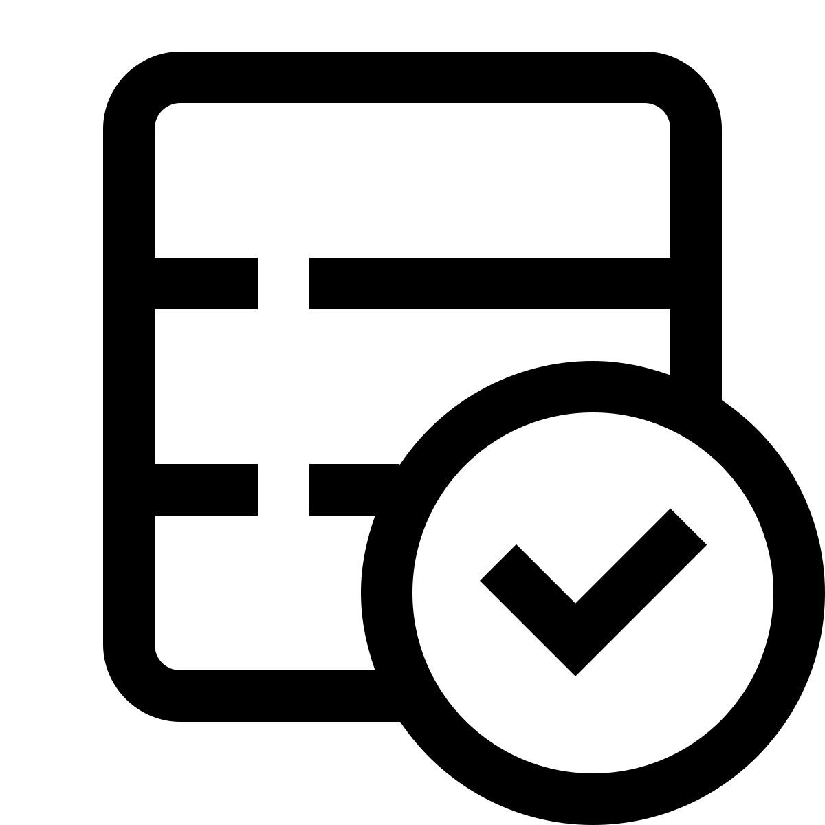 Database View icon