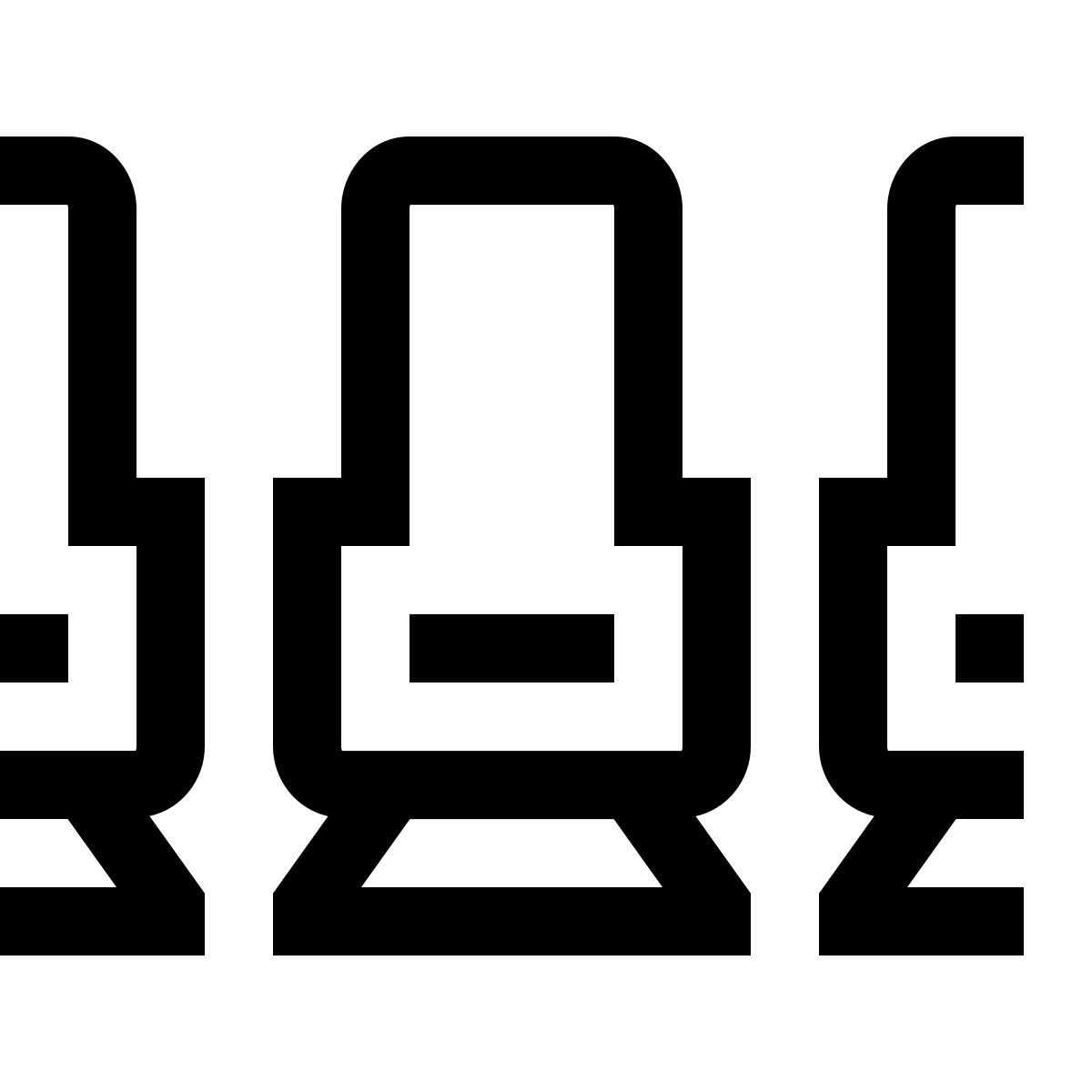 simple small style assento icon