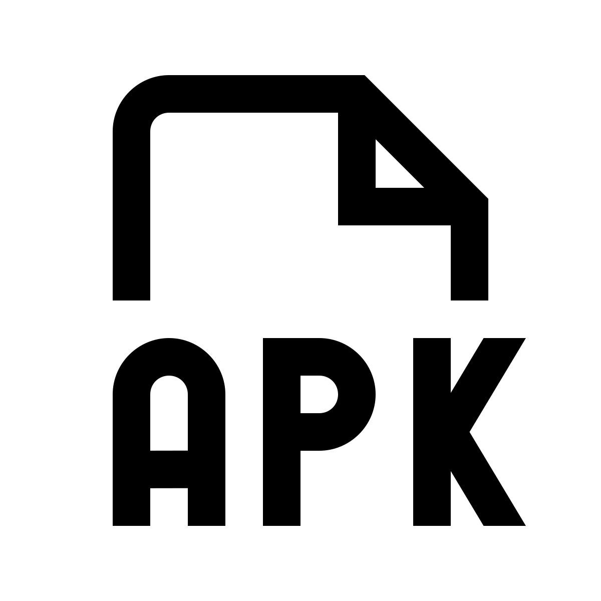 simple small style apk icon