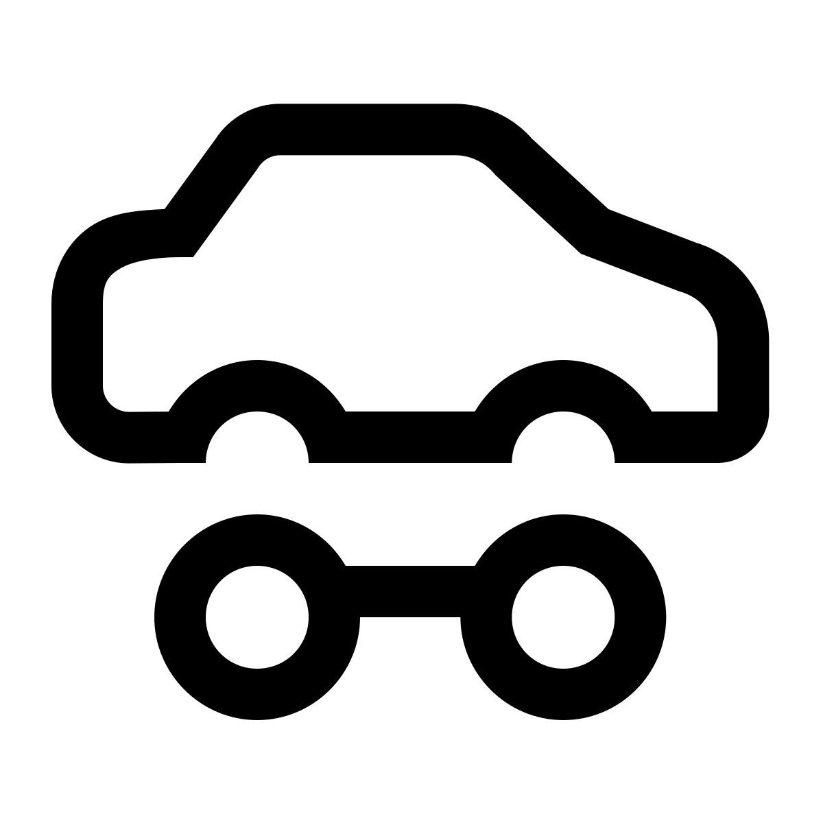 simple small style 汽车 icon