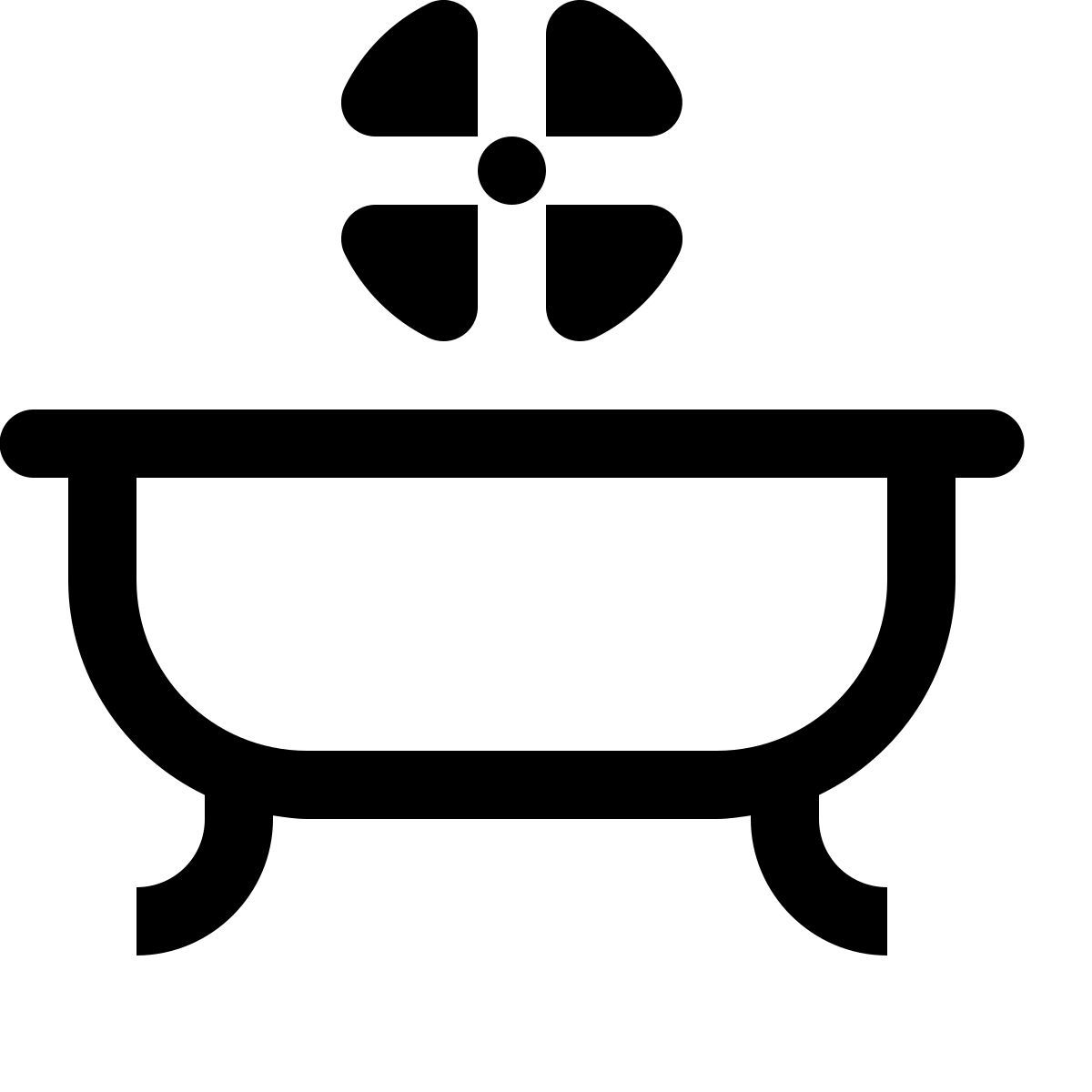 simple small style 배기팬 icon