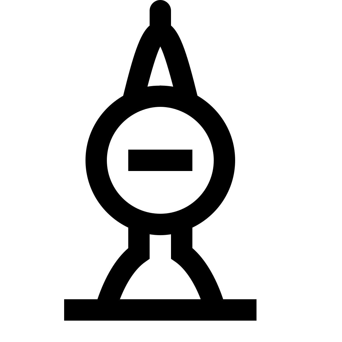 simple small style 啤酒泵 icon