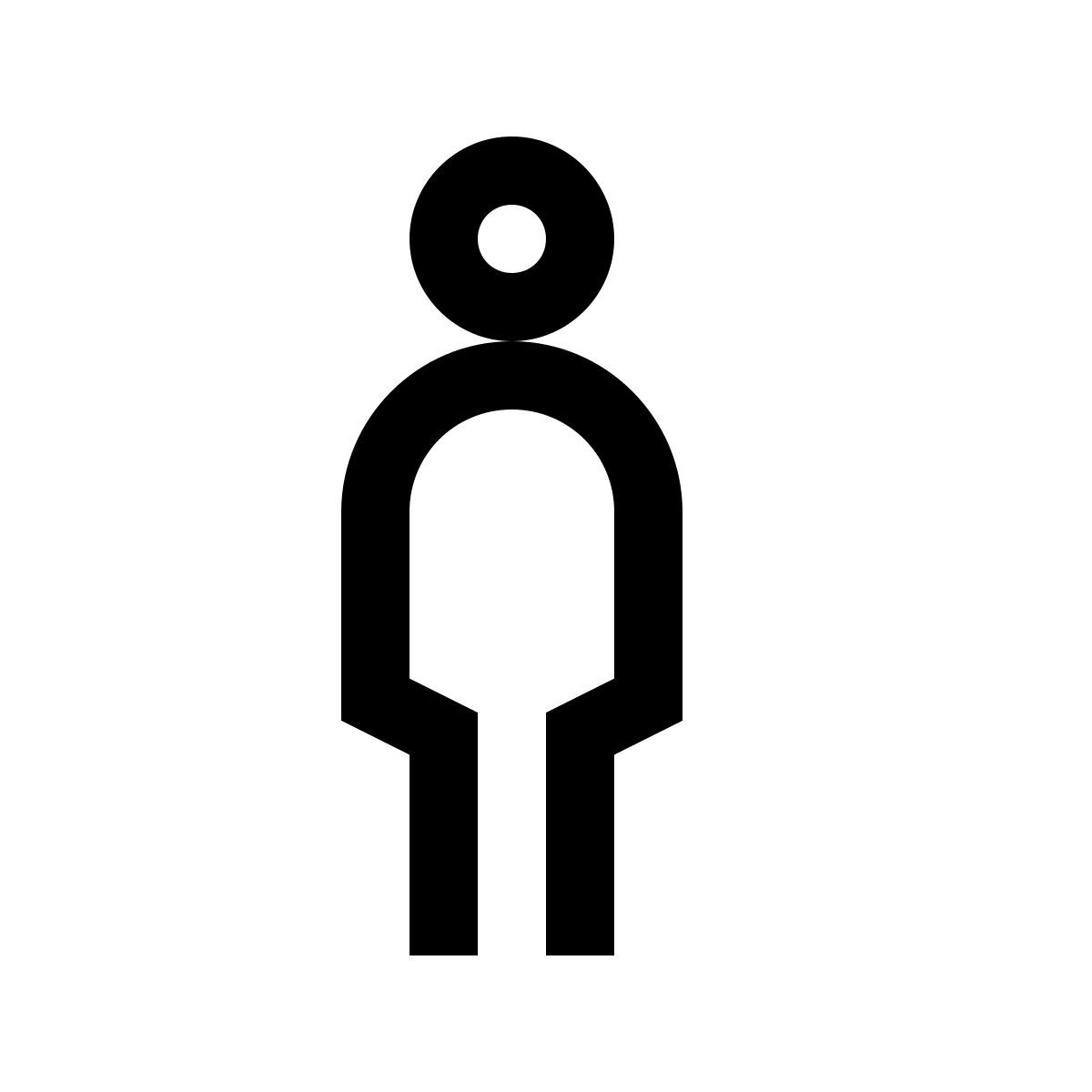 simple small style 男孩 icon