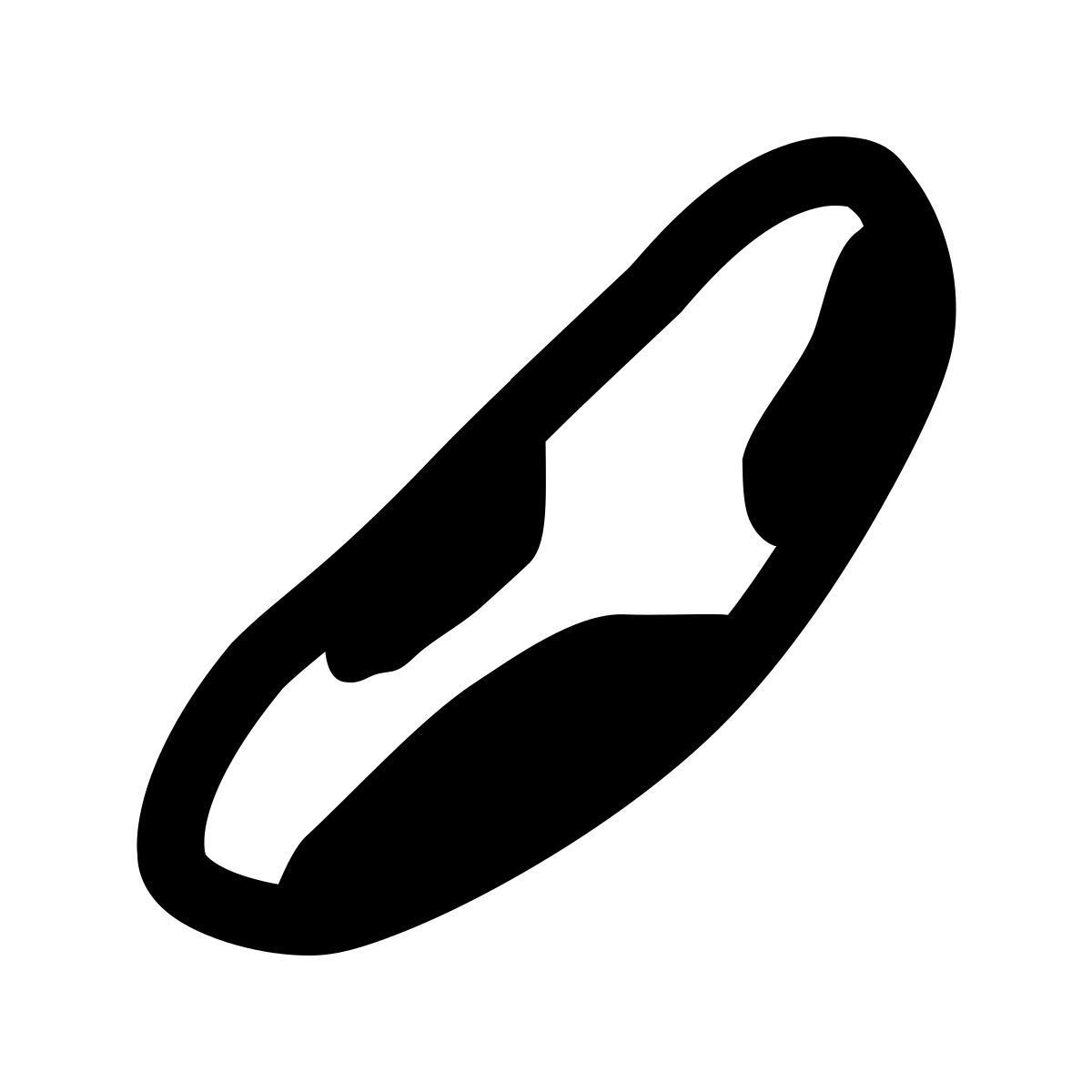 simple small style noix du brésil icon