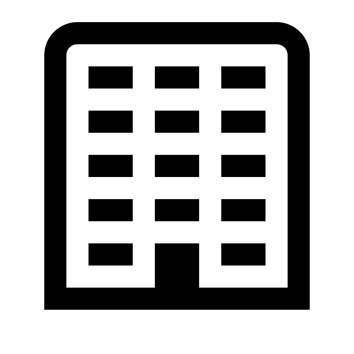 simple small style prédio icon