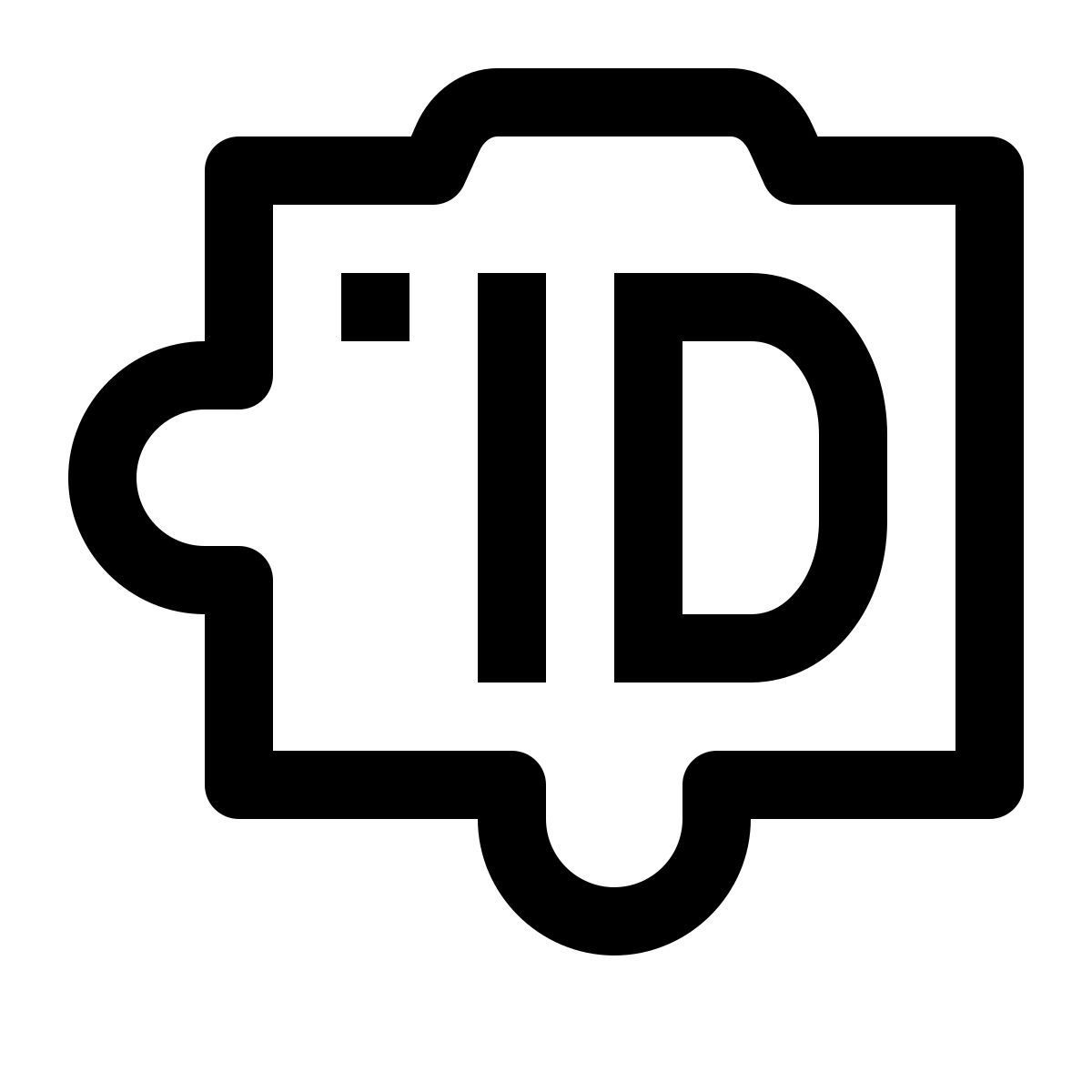 simple small style 카메라의 addon 식별 icon