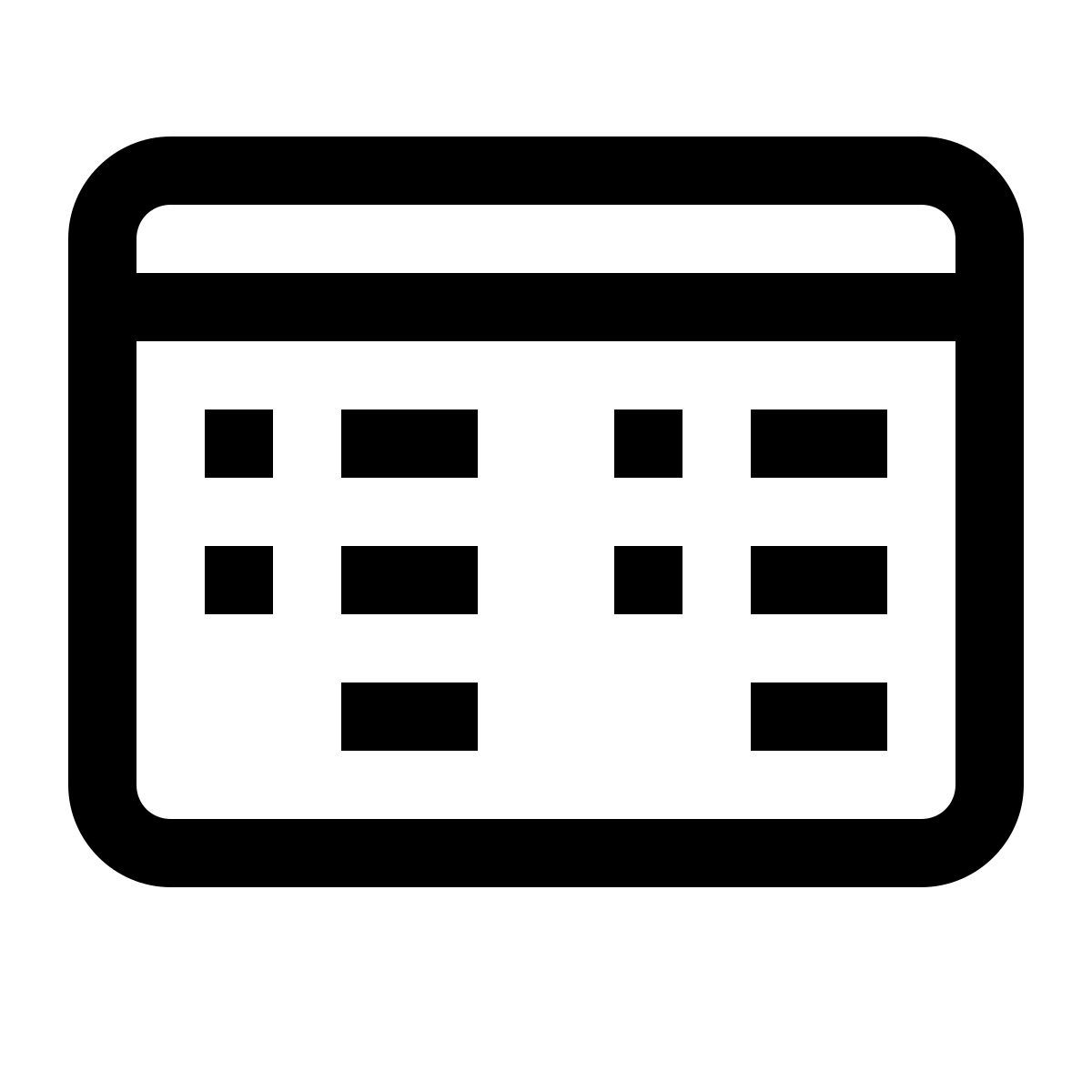 simple small style libro de caja icon