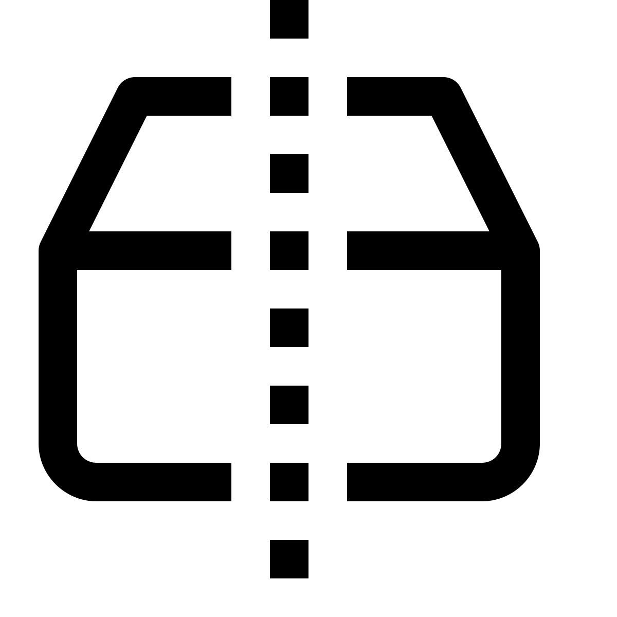 simple small style 倒棱 icon