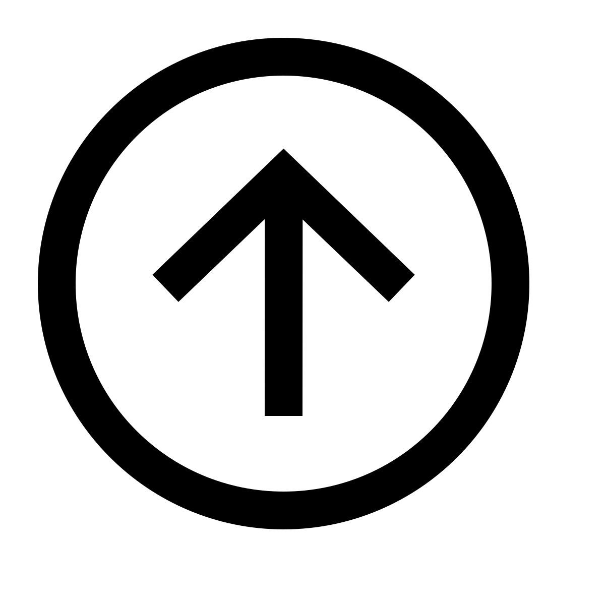 simple small style eingekreist oben 2 icon