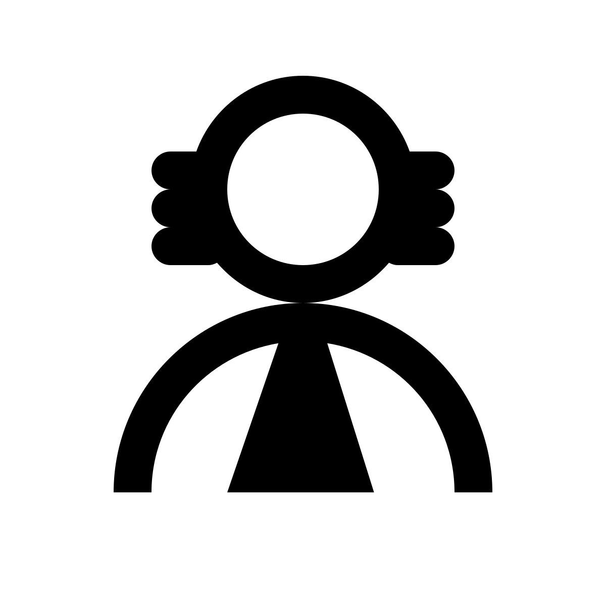 simple small style richterin icon