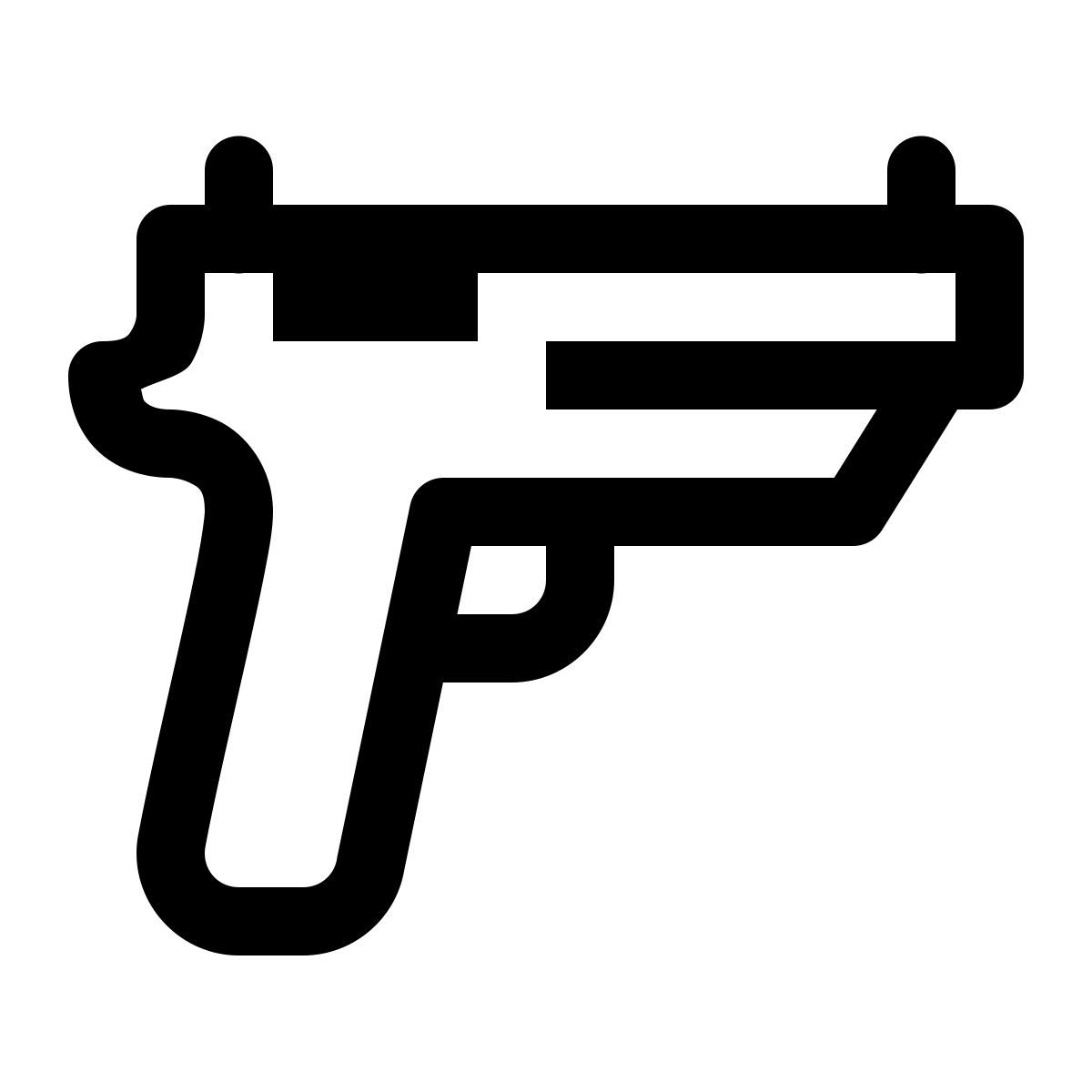 simple small style crime icon