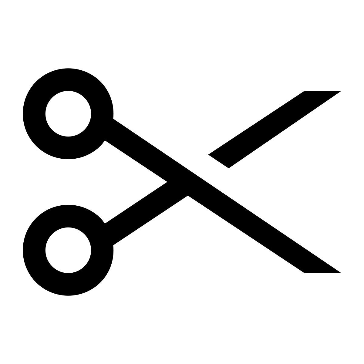 simple small style couper icon