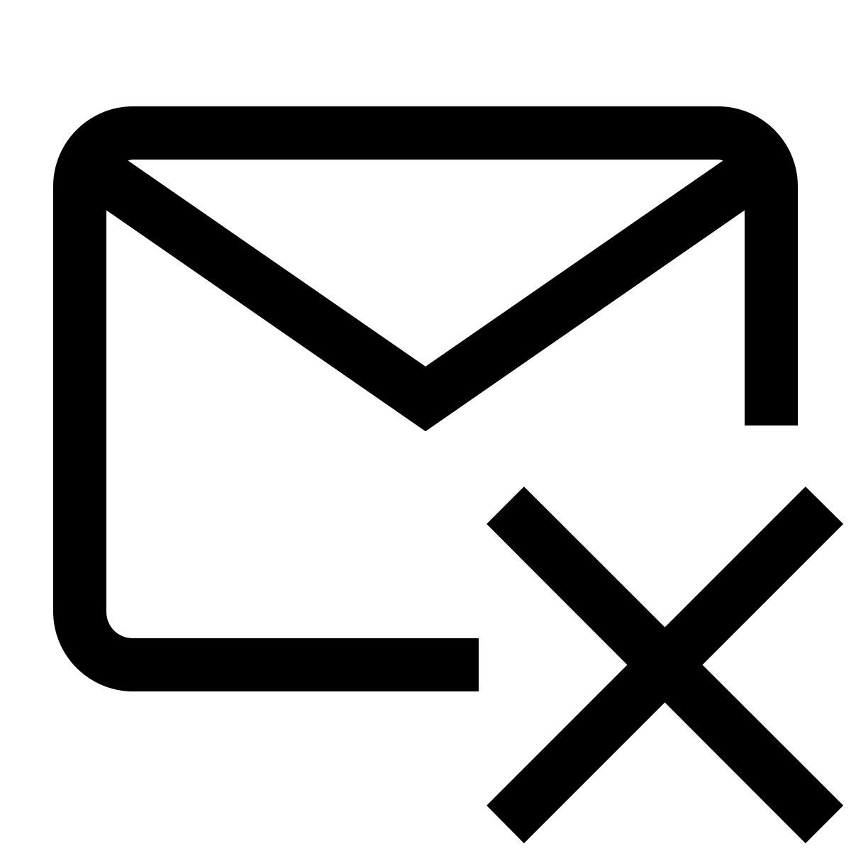 simple small style messaggio eliminato icon