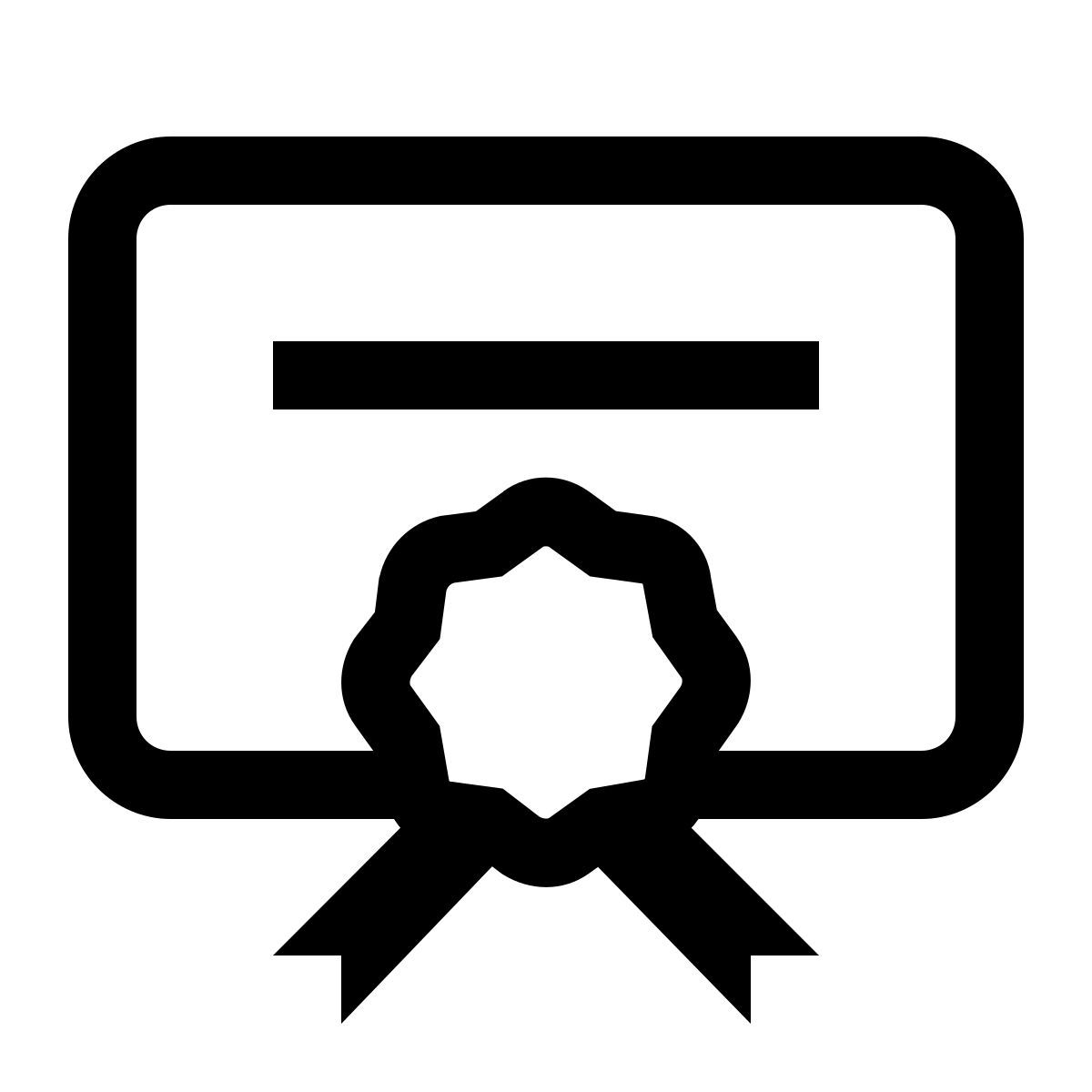 simple small style diplôme icon