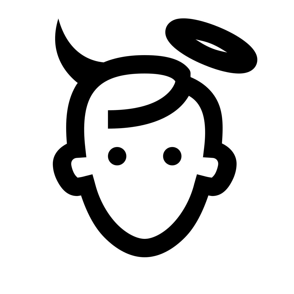 simple small style ethics icon