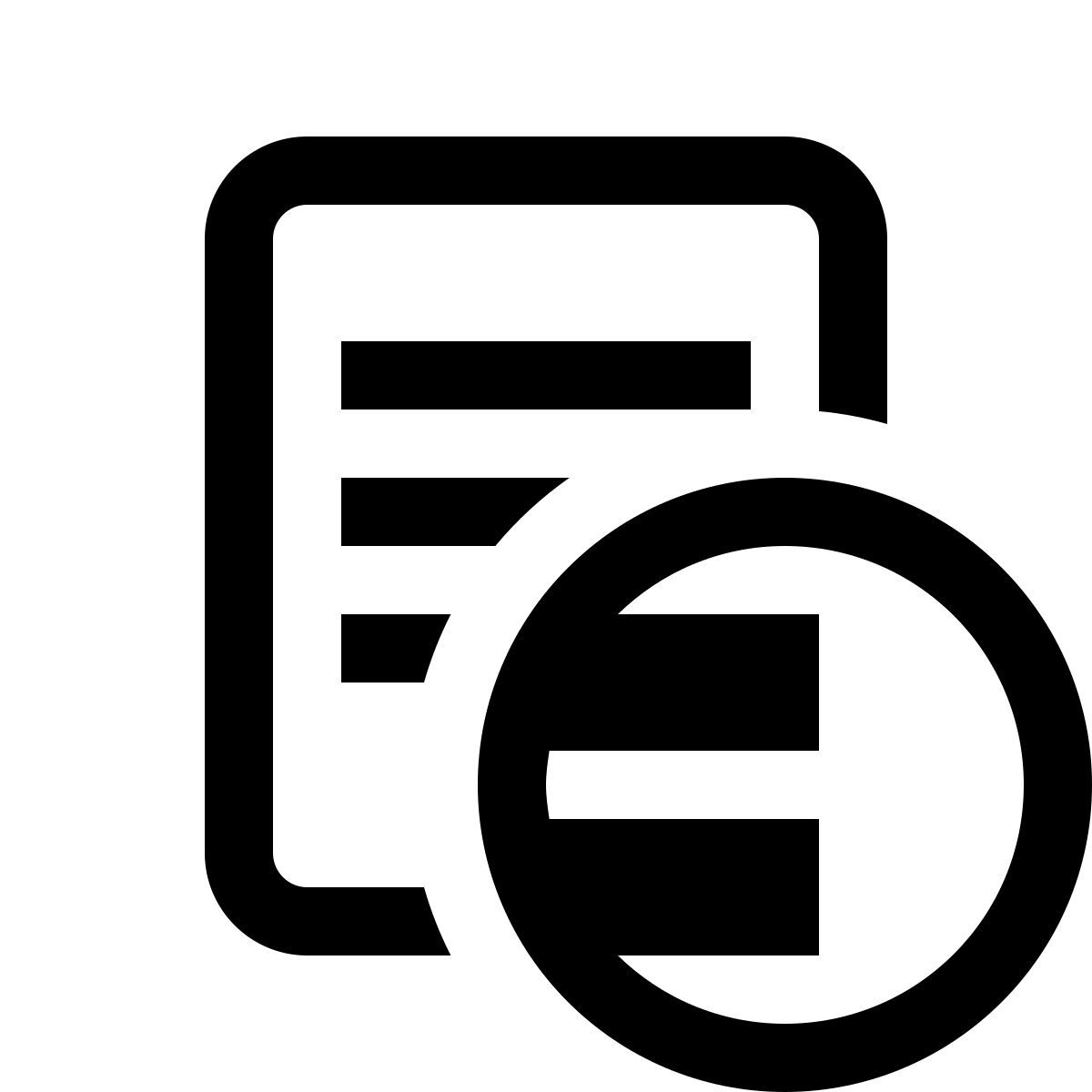 simple small style clausole contrattuali icon