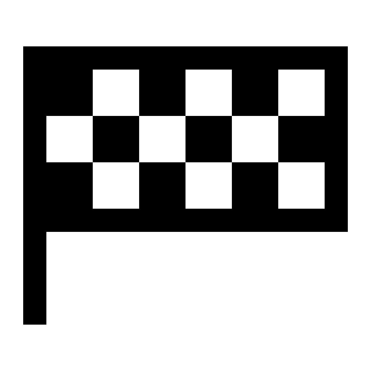 simple small style bandiera a scacchi icon