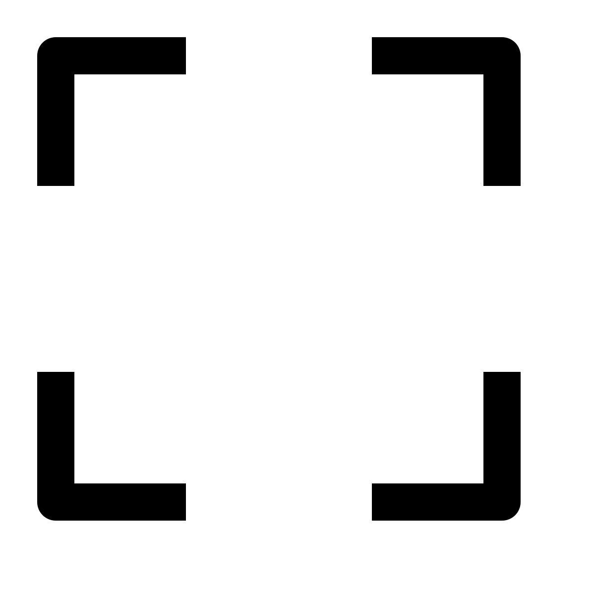 simple small style vollbild icon