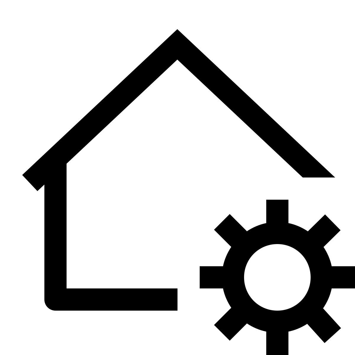 simple small style automatización del hogar icon