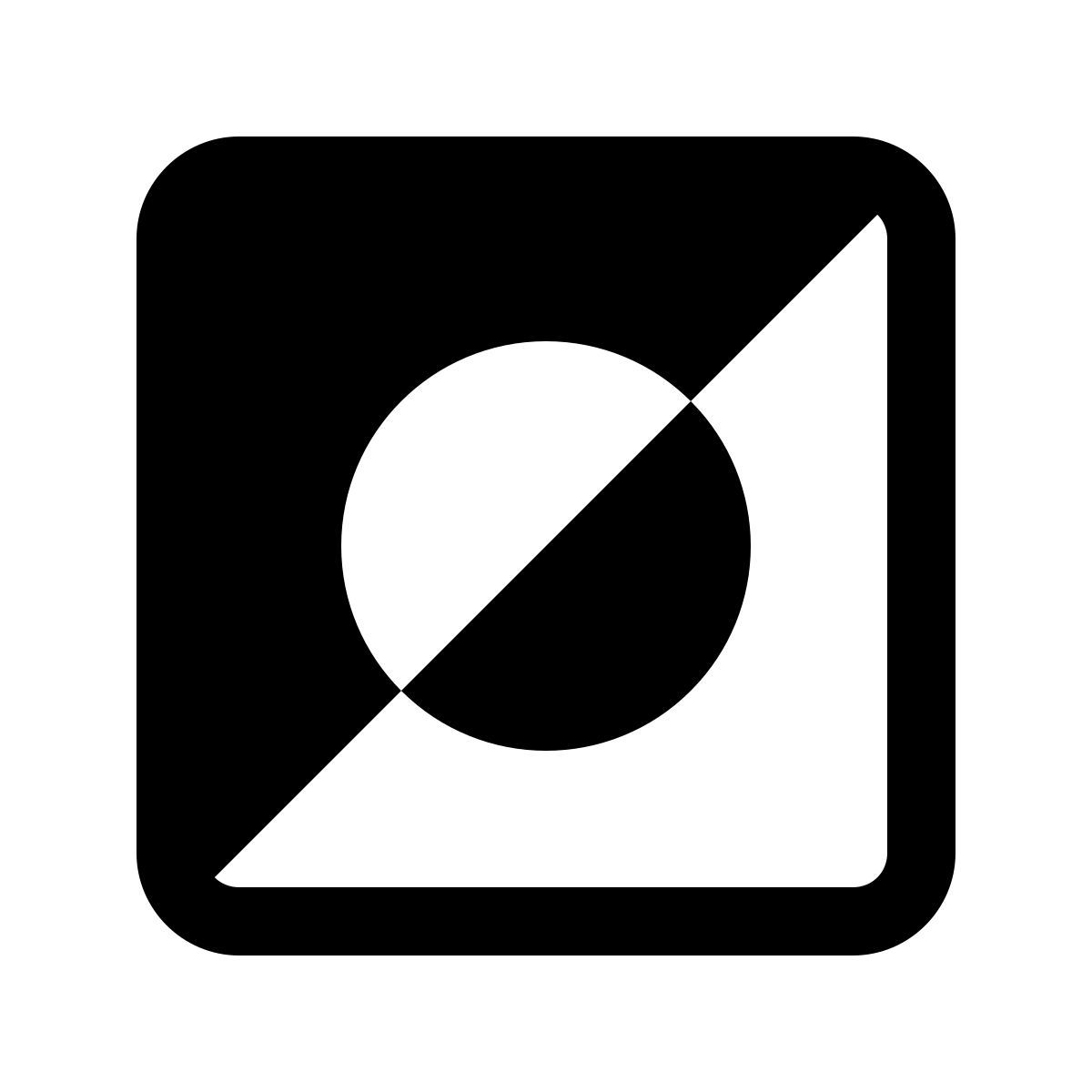 simple small style inverti selezione icon